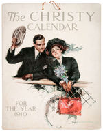 HOWARD CHANDLER CHRISTY "THE CHRISTY CALENDAR FOR THE YEAR 1910".