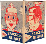 "SPACE HELMET WITH RADAR GOGGLES" BOXED SET.