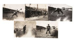 1909 WASHINGTON SENATORS LOT OF 11 DIFFERENT ORIGINAL PHOTOS.