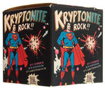 SUPERMAN "KRYPTONITE ROCKS" FULL DISPLAY.