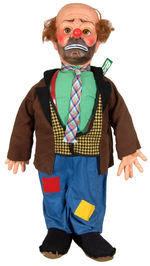 "EMMETT KELLY'S WILLIE THE CLOWN" LARGE BOXED DOLL.