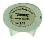 G.I. JOE-INSPIRED "COMMANDO" BRADLEY WATCH IN PLASTIC CASE.