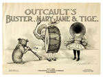 "OUTCAULT'S BUSTER, MARY JANE AND TIGE" PLATINUM AGE COMIC BOOK.