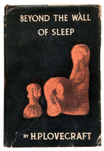 ARKHAM HOUSE BOOK LOT INCLUDING H.P.LOVECRAFT'S "BEYOND THE WALL OF SLEEP."