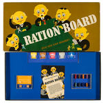 “RATION BOARD” BOXED WWII GAME.