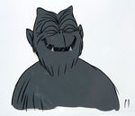 UNIVERSAL MONSTERS SOAKY COMMERICAL CARTOON WOLFMAN ANIMATION CEL.