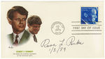 CIVIL RIGHTS ICON ROSA PARKS SIGNED FIRST DAY COVER.