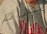 PHILADELPHIA PHILLIES 1950 "INQUIRER FIGHTIN' PHILLIES ALBUM" NEWSPAPER CARD SET & TEAM PHOTO.