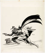 THE SHADOW & BATMAN SPECIALTY PIN-UP ORIGINAL ART BY MICHAEL KALUTA.