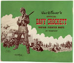 "WALT DISNEY'S DAVY CROCKETT INDIAN-FIGHTER BOOTS."