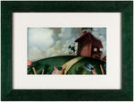 LANE SMITH "THE TRUE STORY OF THE THREE LITTLE PIGS" ORIGINAL BOOK ART.