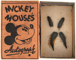 "MICKEY MOUSE'S AUTOGRAPH" BOXED NOVELTY GAG.