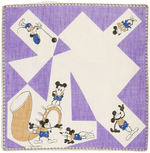 EARLY "MICKEY MOUSE HANDKERCHIEFS" BOOK.