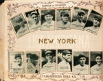1924 TOMAS GUTIERREZ CUBAN TOBACCO ALBUM FEATURING MLB TEAMS/PLAYERS.