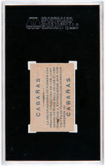 1909 CABANAS ARMANDO CABANAS SGC 20 FAIR 1.5 (RICHARD MERKIN COLLECTION).