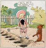 “BUSTER BROWN ON HIS UNCLE JACK’S FARM” 1904 SUNDAY PAGE PRINTER’S PROOF.