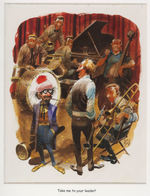 JACK DAVIS FRAMED "PLAYBOY" 1962 ORIGINAL CARTOON ART.