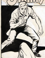 "SUPERMAN'S PAL JIMMY OLSEN" #120 ORIGINAL CURT SWAN & NEAL ADAMS COVER ART.