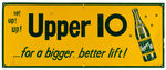 "UPPER 10" SODA TIN SIGN.