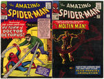 "THE AMAZING SPIDER-MAN" COMIC BOOK PAIR.