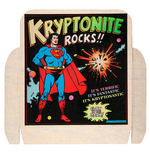 SUPERMAN "KRYPTONITE ROCKS" FULL STORE DISPLAY.