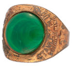 RARE RING FROM STANLEY HOME PRODUCTS INSCRIBED "STANLEY CLUB WISHING RING."