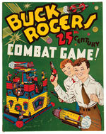 "BUCK ROGERS COMBAT GAME" BOXED SET EXCEPTIONAL RARITY IN UNUSED CONDITION.