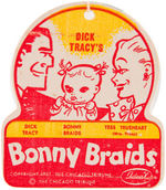 "DICK TRACY'S BONNY BRAIDS" BOXED DOLL.