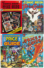 OVERSTREET "THE COMIC BOOK PRICE GUIDE" SIGNED BOOK LOT.