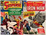 "TALES OF SUSPENSE" FEATURING NEW LOOK IRON MAN LOT OF SIX.