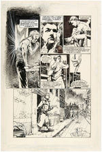 "SANDMAN" #3 COMIC BOOK PAGE ORIGINAL ART BY SAM KIETH FEATURING JOHN CONSTANTINE, HELLBLAZER.