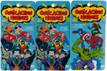 "MEGO COMIC ACTION HEROES" ACTION FIGURE TRIO.