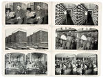 "SEARS, ROEBUCK & CO." COMPLETE STEREO VIEW BOXED 50 CARD SET.