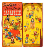 "SNOW WHITE AND THE SEVEN DWARFS BAGAGELLE."