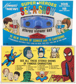 "SUPER HEROES SEE-A-SHOW STEREO VIEWER SET."