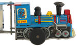 "MARVEL SUPER HERO EXPRESS" RARE WIND-UP TRAIN BY MARX.