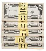 MAD MAGAZINE MASCOT ALFRED E. NEUMAN PLAY MONEY-160 PIECES.