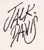 JACK DAVIS FRAMED “THE GOOD LIFE” FULL COLOR ORIGINAL ART WITH VARIOUS CELEBRITIES.