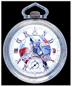 OUTSTANDING "GRAND ARMY" ELGIN POCKET WATCH.