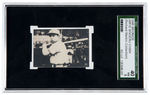 1948 BROMIDE JBR 10 JAPANESE BASEBALL CARDS ALL SGC GRADED (RICHARD MERKIN COLLECTION).