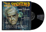 BORIS KARLOFF "TALES OF THE FRIGHTENED" ALBUM.