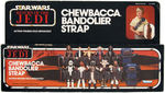 "STAR WARS LASER PISTOL" & "CHEWBACCA BANDOLIER STRAP" BOXED PAIR.
