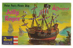 "REVELL PETER PAN'S PIRATE SHIP JOLLY ROGER" MODEL KIT.