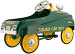 "DICK TRACY SQUAD CAR NO. 1" PROFESSIONALLY CUSTOM MADE PEDAL CAR.
