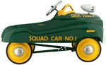"DICK TRACY SQUAD CAR NO. 1" PROFESSIONALLY CUSTOM MADE PEDAL CAR.