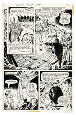 "SUPERMAN'S GIRLFRIEND LOIS LANE" #119 RICH BUCKLER ORIGINAL COMIC BOOK PAGE ART.