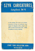 WORLD WAR II ARTHUR SZYK ANTI-AXIS/PRO-ALLIES ESQUIRE "ESKY-CARD" POSTCARD SET.