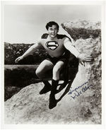 SUPERMAN KIRK ALYN & LOIS LANE ACTRESSES PHYLLIS COATES & NOEL NEILL SIGNED PHOTO LOT.
