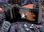 "WDCC THE NIGHTMARE BEFORE CHRISTMAS" FIRST ISSUE FIGURINES WITH RARE RETAILER'S DISPLAY BASE.