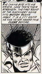 "POWER-MAN" #30 ORIGINAL COMIC BOOK PAGE ART TRIO.
